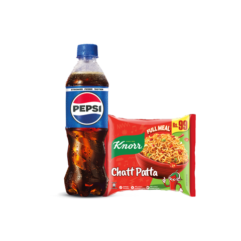 Pepsi 500ml + Knorr Chicken Noodles 110g