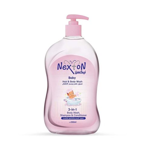 Nexton Baby Hair & Body Wash 3 in 1 250ml