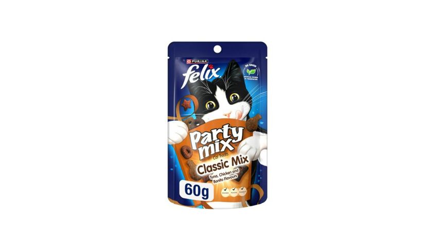Felix Party Mix Cat Treats Classic Mix 60g