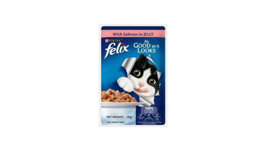 Felix Adult Salmon 85g