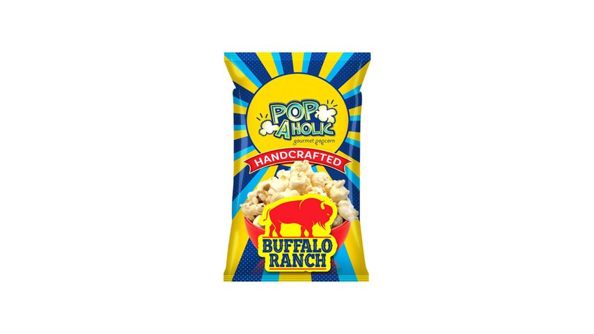 Popaholic Spicy Ranch and Creamy Buffalo Popcorn 50g