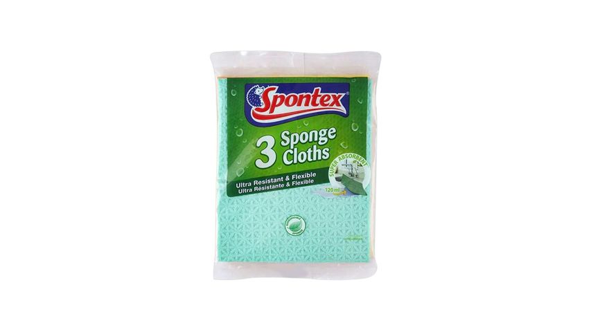 Spontex Sponge Cloth 3 Pieces