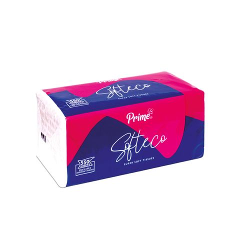 Prime Softeco 550 Sheets (Soft Pack)