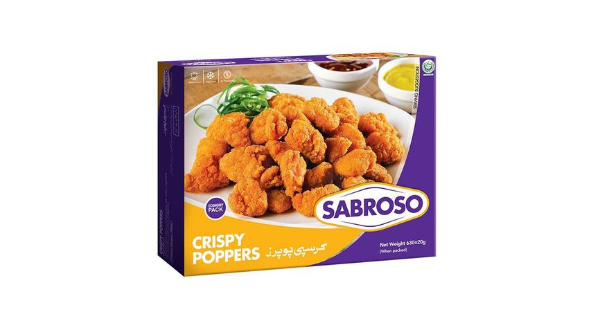 Sabroso Crispy Poppers 630g