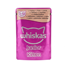 Whiskas 2-12months poultry feast in jelly with turkey 85G