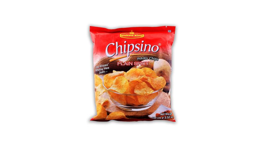 United King Chips Plain 65Gm Spicy