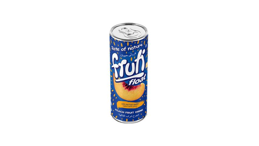 Fruti Float Peach Fruit Drink 250ml