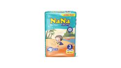 NaNa Smarty Baby Diapers Jumbo Medium 60 Pieces
