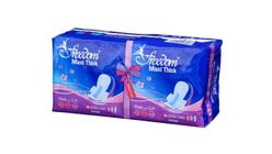 Freedom Sanitary Pads Maxi Thick Extra Long 16 Pieces