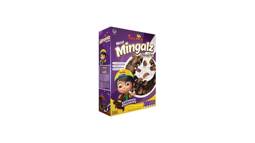 Funchies Mingalz Choco Bites 330g