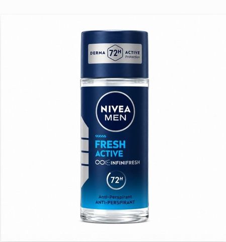 Nivea Deodorant Roll On Men Fresh Active 50 ml