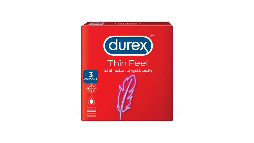 Durex Thin Feel Condom 3 Pieces