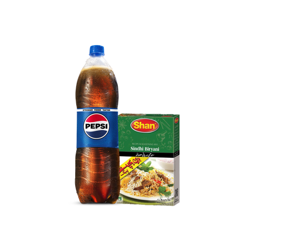 Pepsi PET 1.5l + Shan Sindhi Biryani Masala 110g