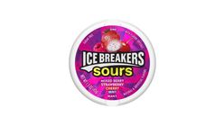 Ice Breakers Sours Mixed Berry Mint Candy 42g
