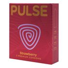 Pulse Strawberry Premium Condom 3 Pieces