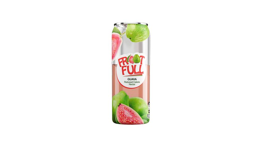 Pure Foods Froot Ful Transparent Can Guava 250ml
