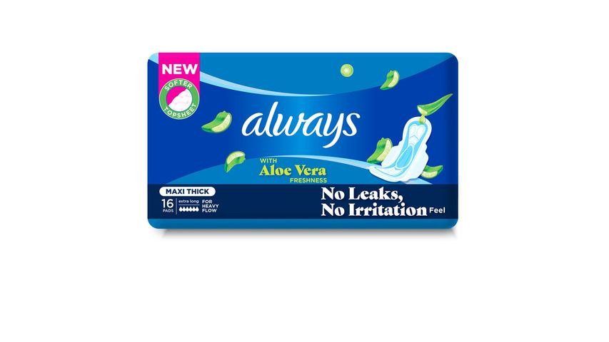 Always Sanitary Pads Thicks Extra Long 16 Pieces