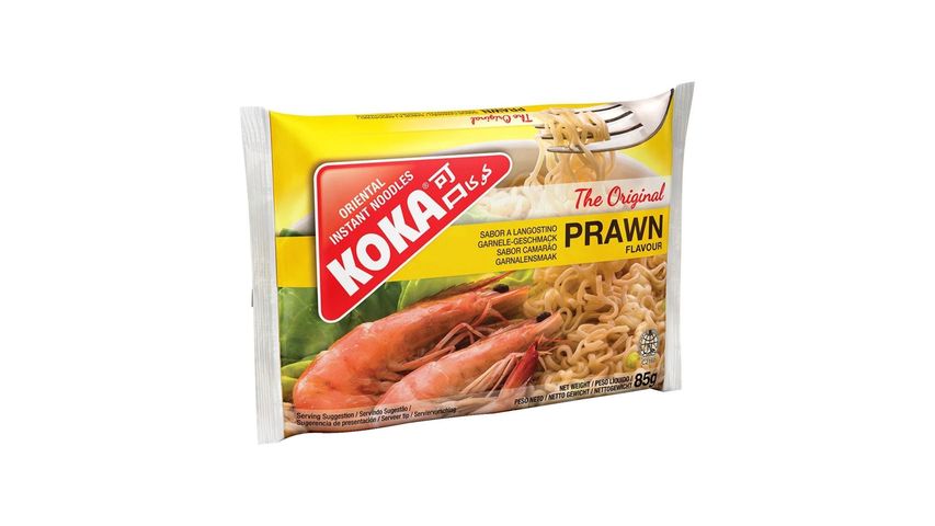 Koka Prawn Instant Noodles (Pouch) 85g