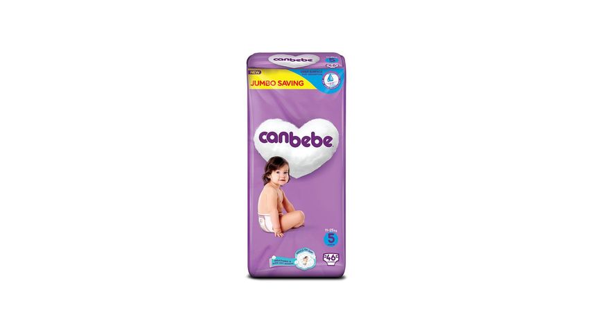 Canbebe Baby Diaper Jumbo Junior Size 5 (11-25 Kg) 44 Pieces