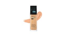 Maybelline New York Fit Me Matte and Poreless Liquid Foundation SPF22 No.220 Natural Beige 30ml