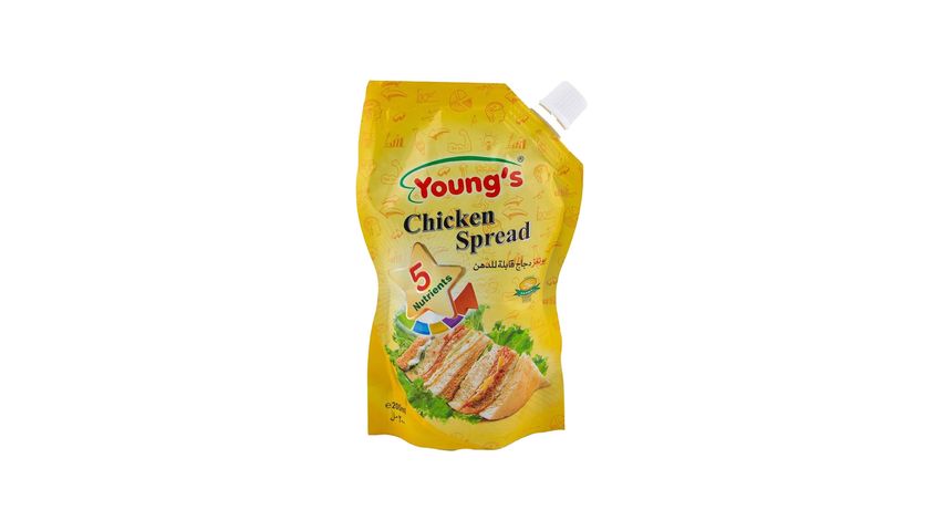 Young's Chicken Spread Pouch 200ml