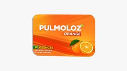 Pulmoloz Lozenges Orange 1 Strip x 6 Tablets