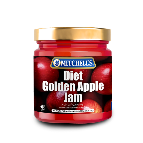 Mitchells Golden Apple Diet Jam 300g