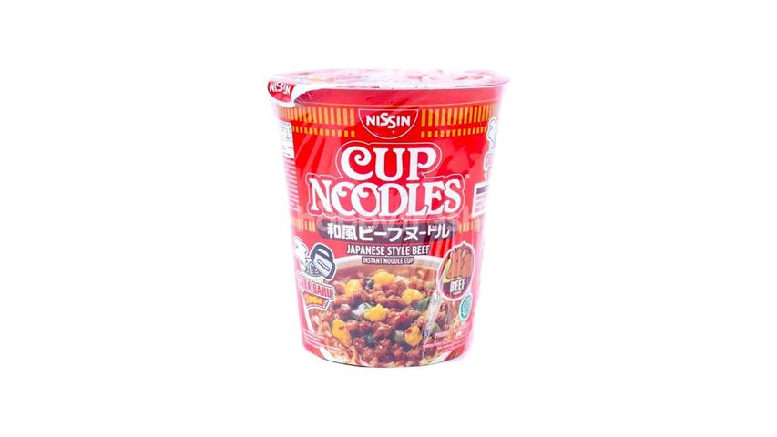 Nissin Cup Noodles Japanese Style Beef 66g (00001)