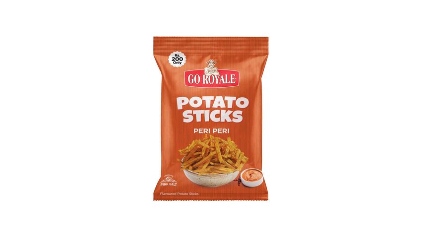 Go Royale Potato Sticks Peri Peri (Rs 200) 120g
