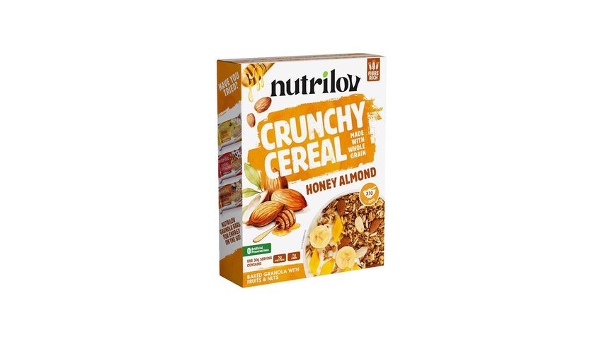 Nutrilov Crunchy Cereal Honey Almond Box