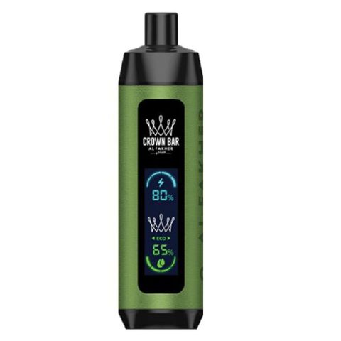 Al Fakher Crown Bar Disposable Lemon Lime 8000 Puffs (5mg) 1 Piece