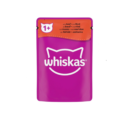 Whiskas Mixed Menu with beef 85G
