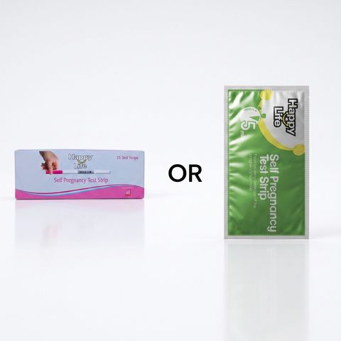 Happy Life Self Test Pregnancy Strips Single Pack