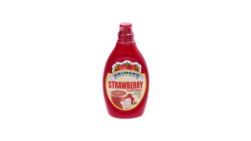 Salman's Strawberry Topping 623ml
