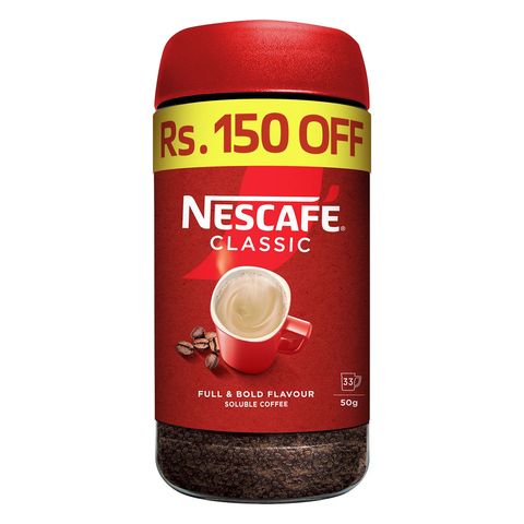 Nescafe Classic Coffee Jar 50g - Rs 150 Off