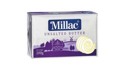 Millac Butter Unsalted 200g