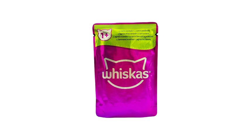Whiskas Lamb and Duck in Jelly Cat Food 85g