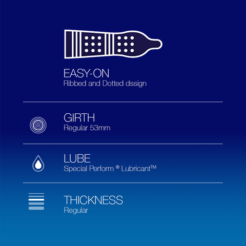 Durex Mutual Pleasure Condom 3 Pieces