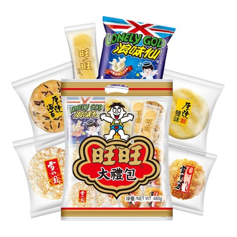 Want Want CNY Da Li Bao Cracker Gift Bag