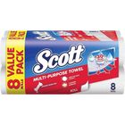 Scott Multipurpose Kitchen Towel Value Pack 8 Rolls x 55s