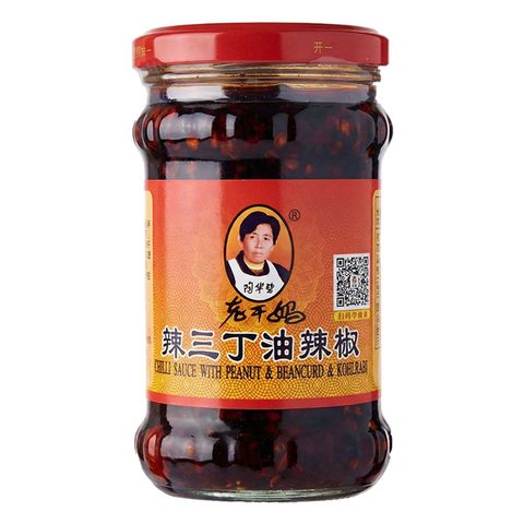 Laoganma Chilli Sauce with Peanut & Beancurd & Kohlrabi 210g