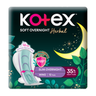 Kotex Super Overnight Herbal Slim Overnight Wing Sanitary Pads 35cm 12s