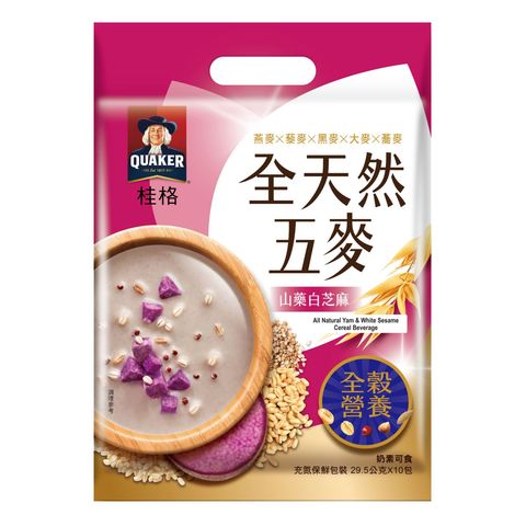 Quaker All Natural Yam & White Sesame Cereal Beverage 10s X 29.5g