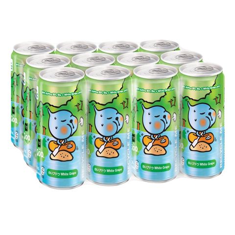 [Carton] Minute Maid Qoo White Grape 12 x 300ml (Recyclable)