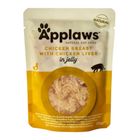 Applaws (MPM08251MLA) Chicken Breast with Chicken Liver in Jelly Cat Pouch 70g
