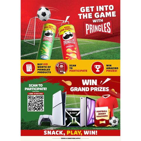Pringles Original Potato Chips 134g
