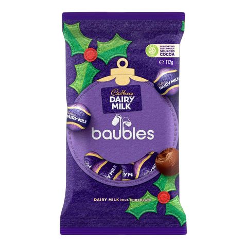 Cadbury Dairy Milk Christmas Baubles Sharepack 112g