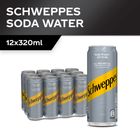 Schweppes Soda Water 12 x 320ml (Carton)