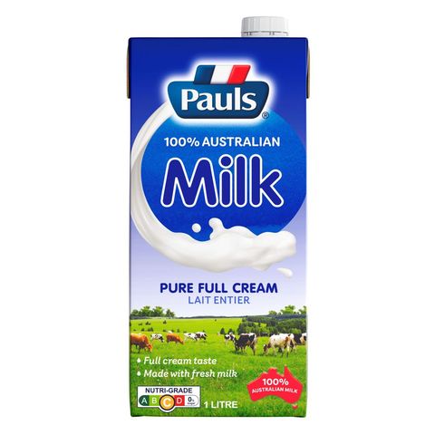 Pauls UHT Pure Milk 1L