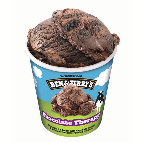 Ben & Jerry's Chocolate Therapy Ice Cream Pint 473ml
